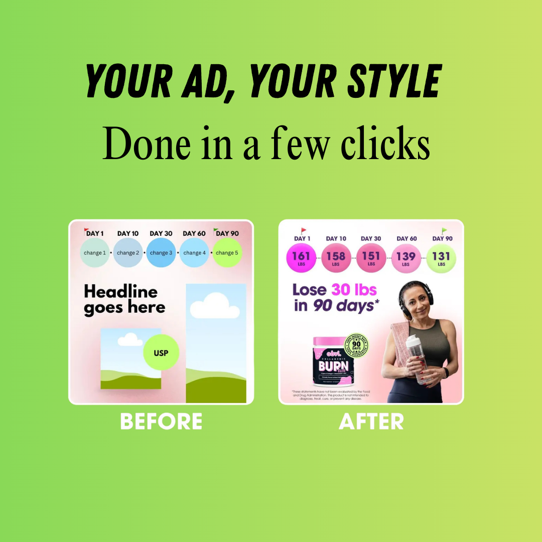 1000+ Winning Static Ads Templates – Proven Canva Creatives That Convert