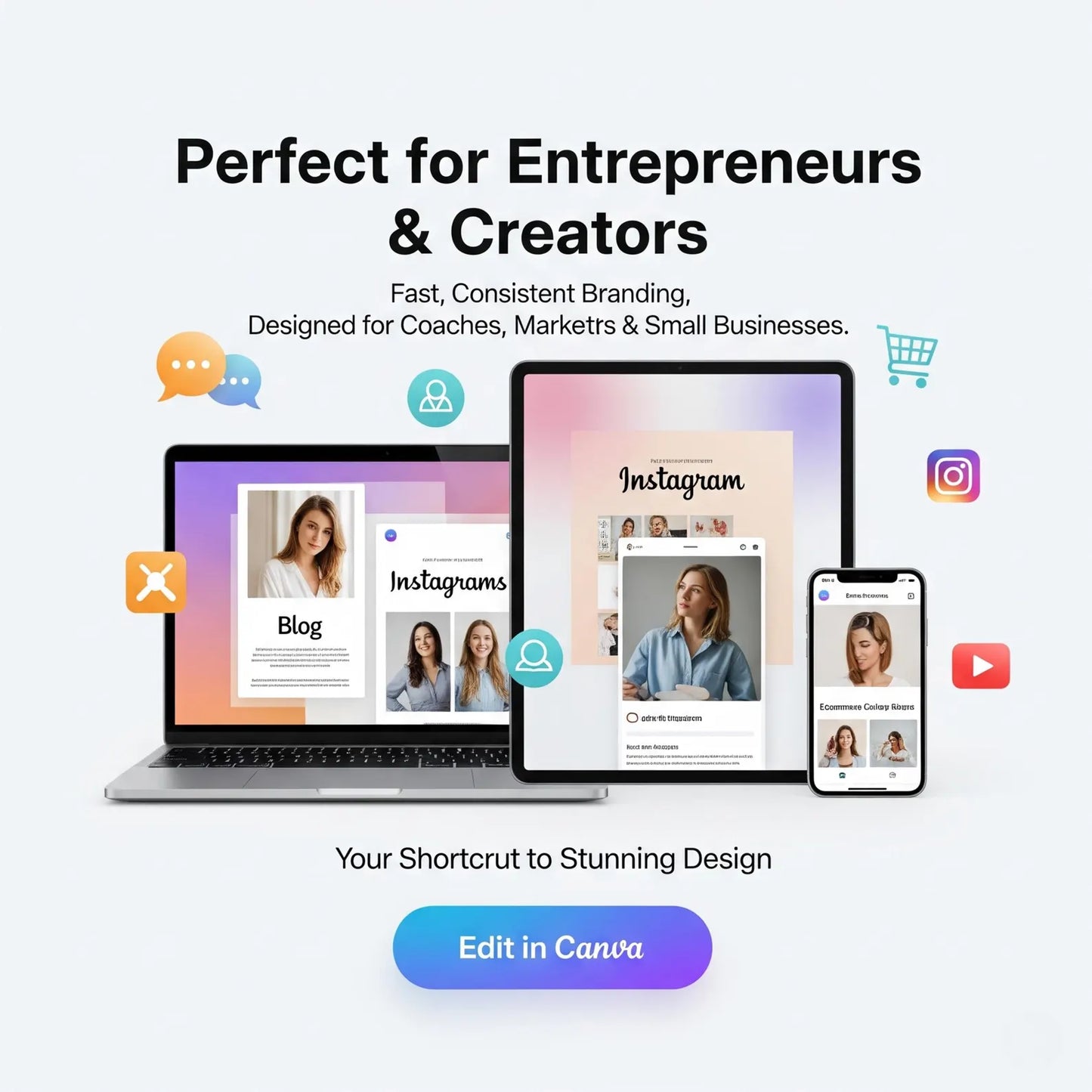Canva Business Template Library (Editable Design Collection)