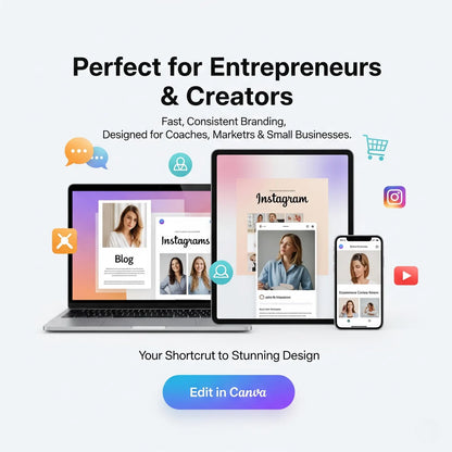 Canva Business Template Library (Editable Design Collection)