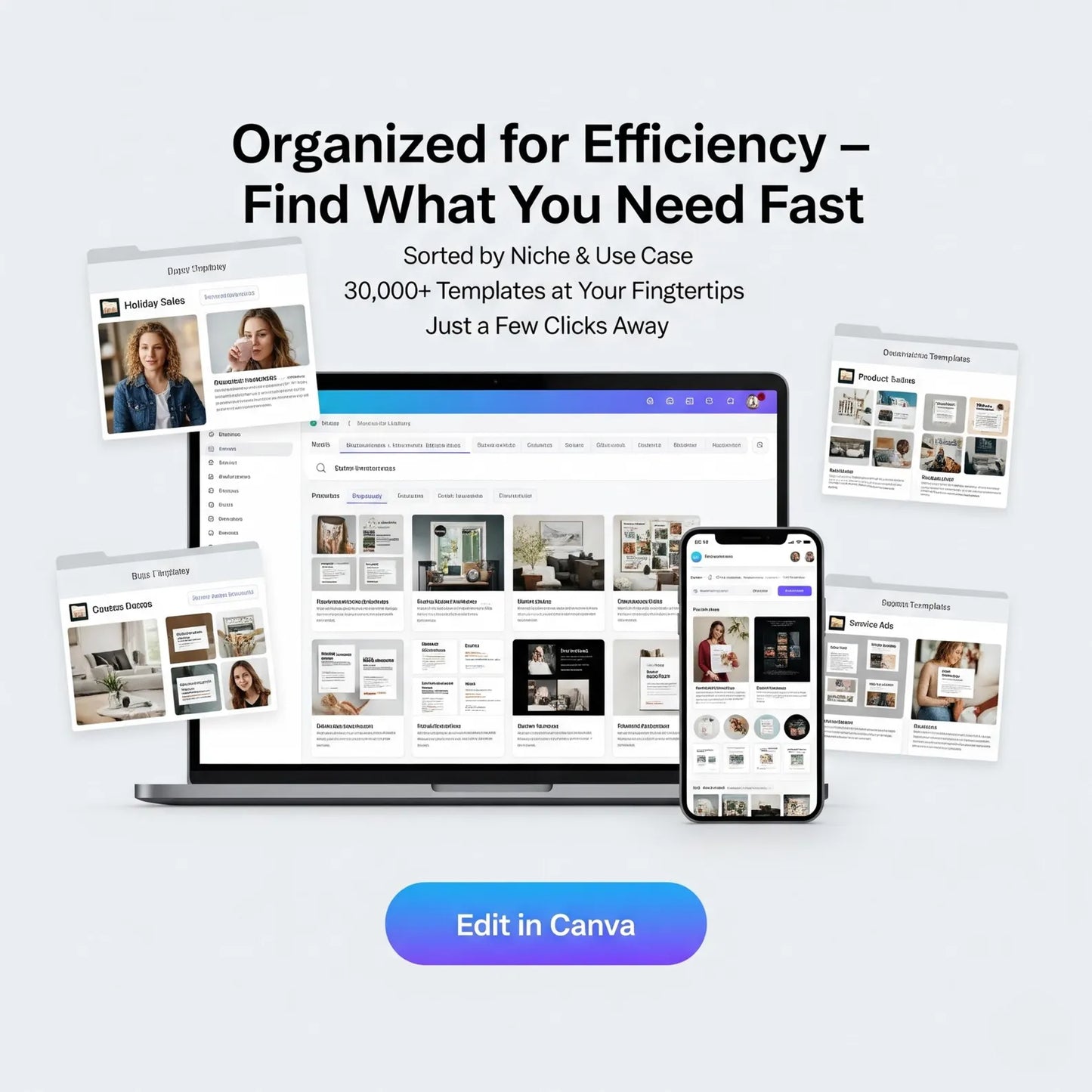 Canva Business Template Library (Editable Design Collection)