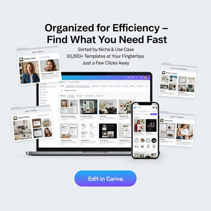 Canva Business Template Library (Editable Design Collection)