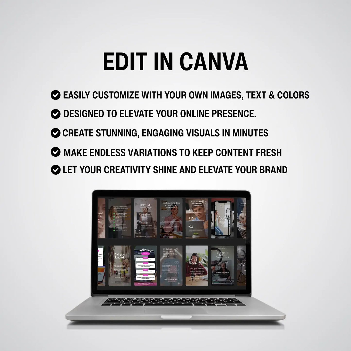 60 Editable Marketing Reels Templates for Content Creators